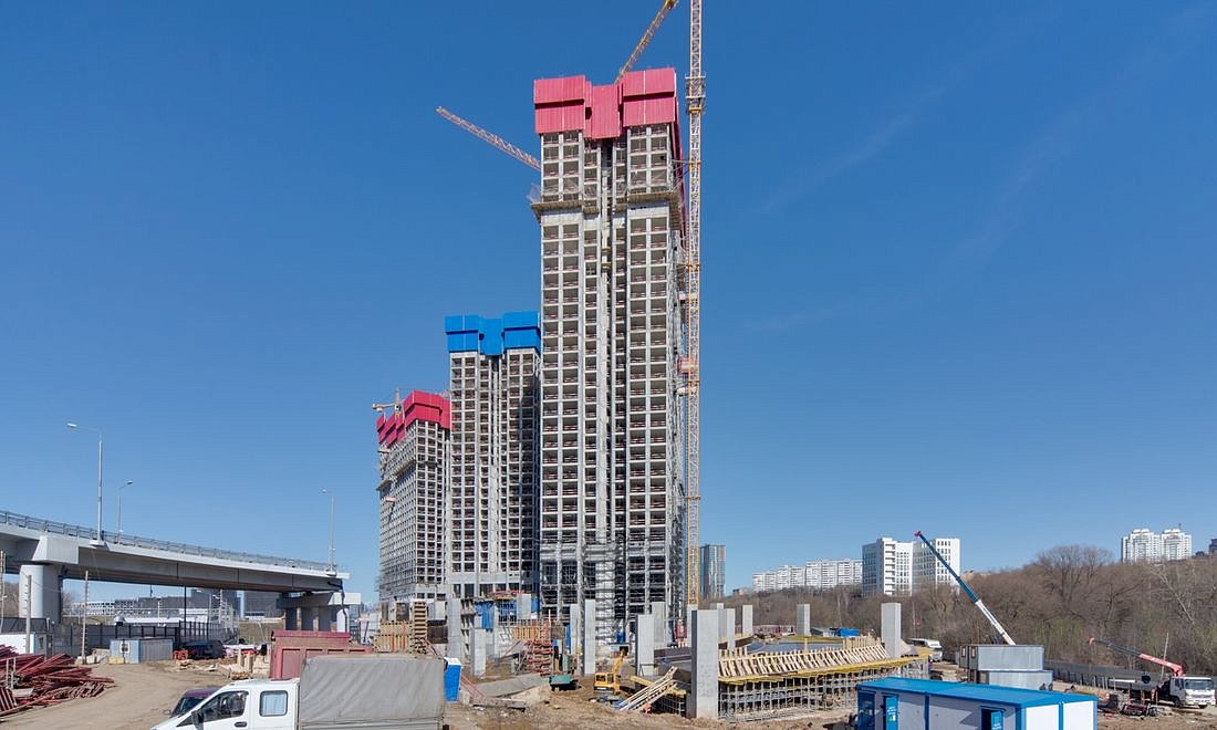 ЖК Will Towers | Ход строительства | Апрель 2022