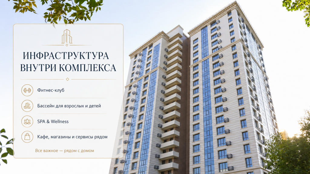 Инфраструктура жилого комплекса Ренессанс