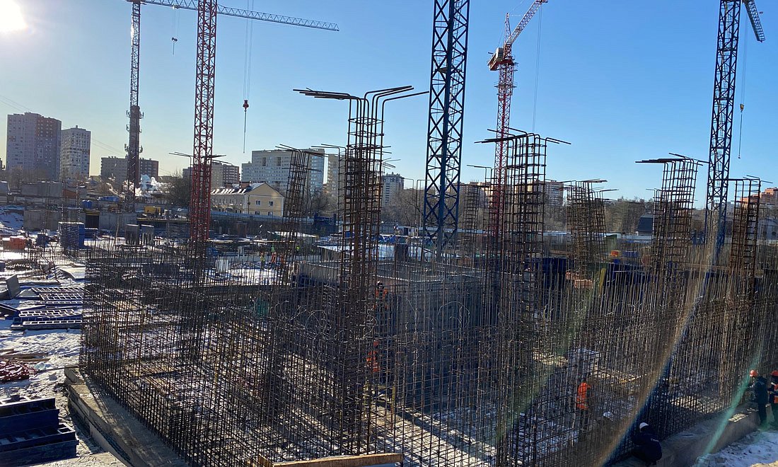 ЖК Аквилон Park / Ход строительства / Февраль 2020