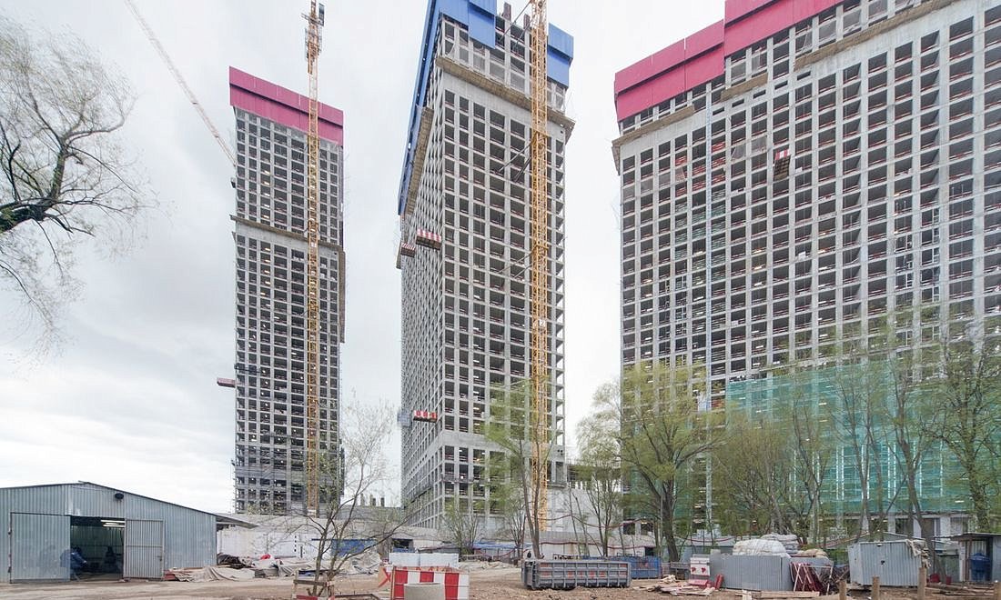 ЖК Will Towers | Ход строительства | Май 2022