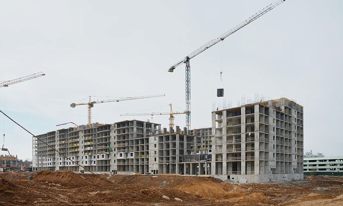 ЖК Riga Hills | Ход строительства | Март 2025