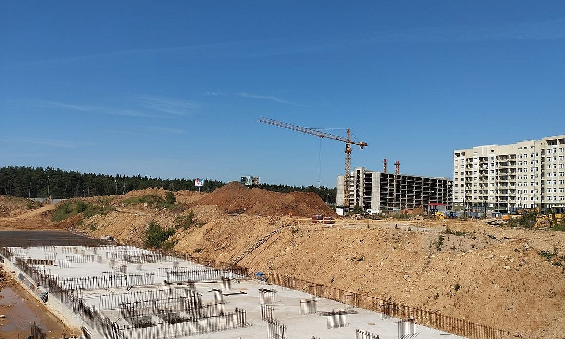 ЖК Riga Hills | Корпус 1 | Ход строительства | Июль 2024