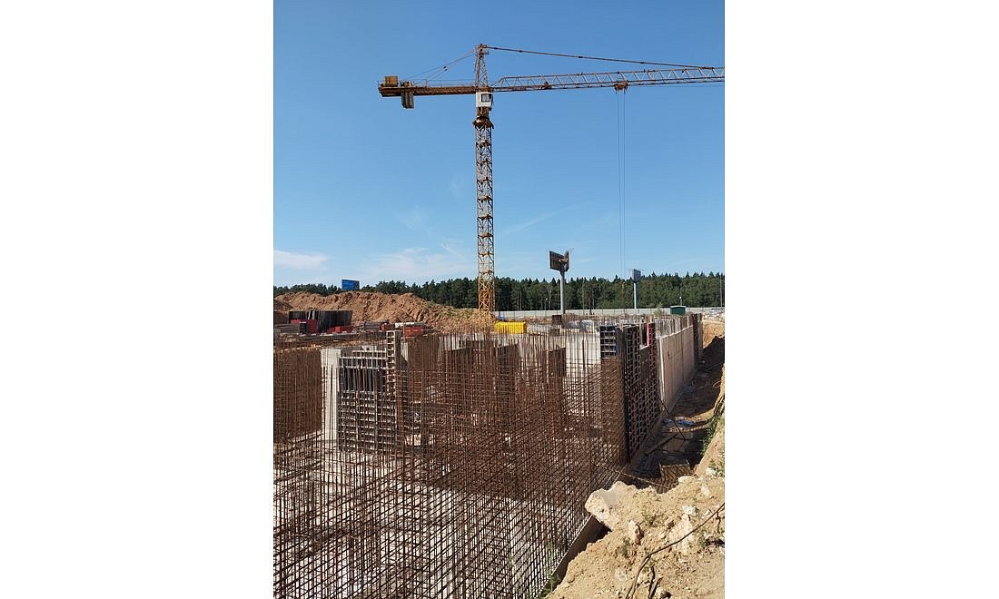 ЖК Riga Hills | Корпус 1 | Ход строительства | Июль 2024