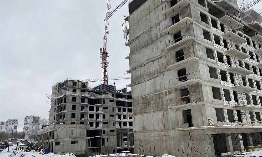 ЖК Аквилон Park / Ход строительства / Декабрь 2020