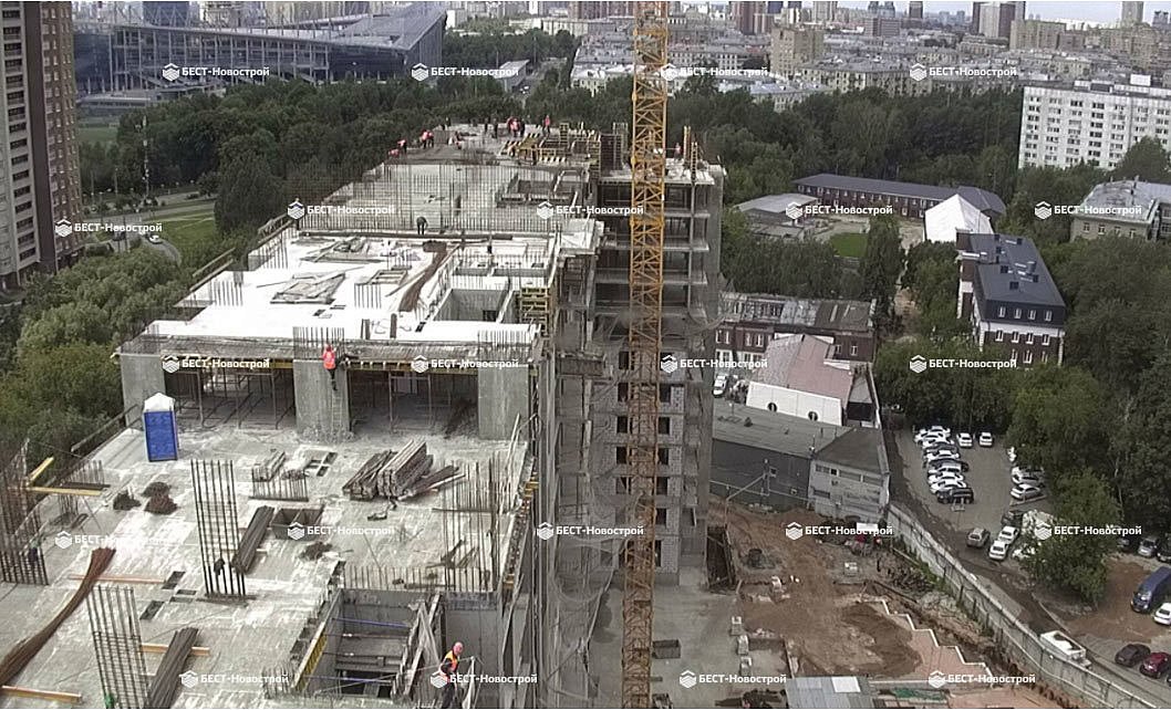 ЖК «Прайм Тайм» / Ход строительства, июль 2017