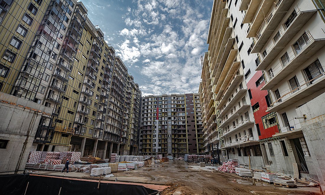 ЖК Аквилон Park / Ход строительства / Август 2021