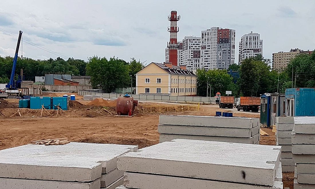 ЖК Аквилон Park / Ход строительства / Июнь 2019