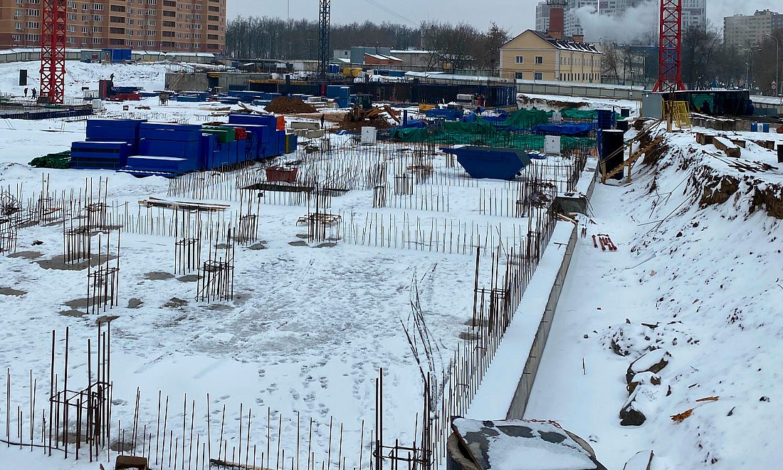 ЖК Аквилон Park / Ход строительства / Январь 2020