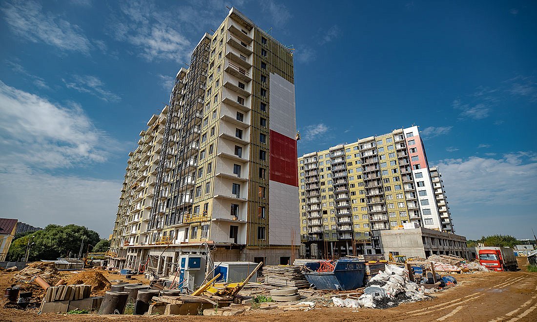 ЖК Аквилон Park / Ход строительства / Август 2021