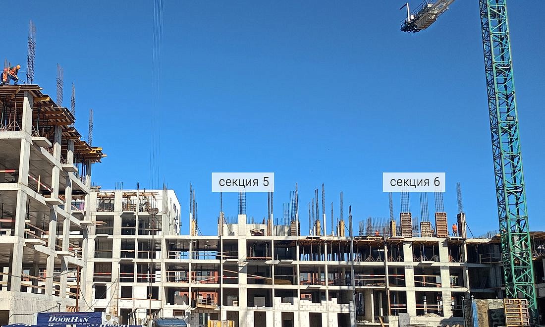 ЖК Киноквартал | Ход строительства | Сентябрь 2025