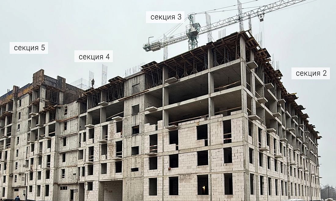 ЖК Киноквартал | Ход строительства | Ноябрь 2025