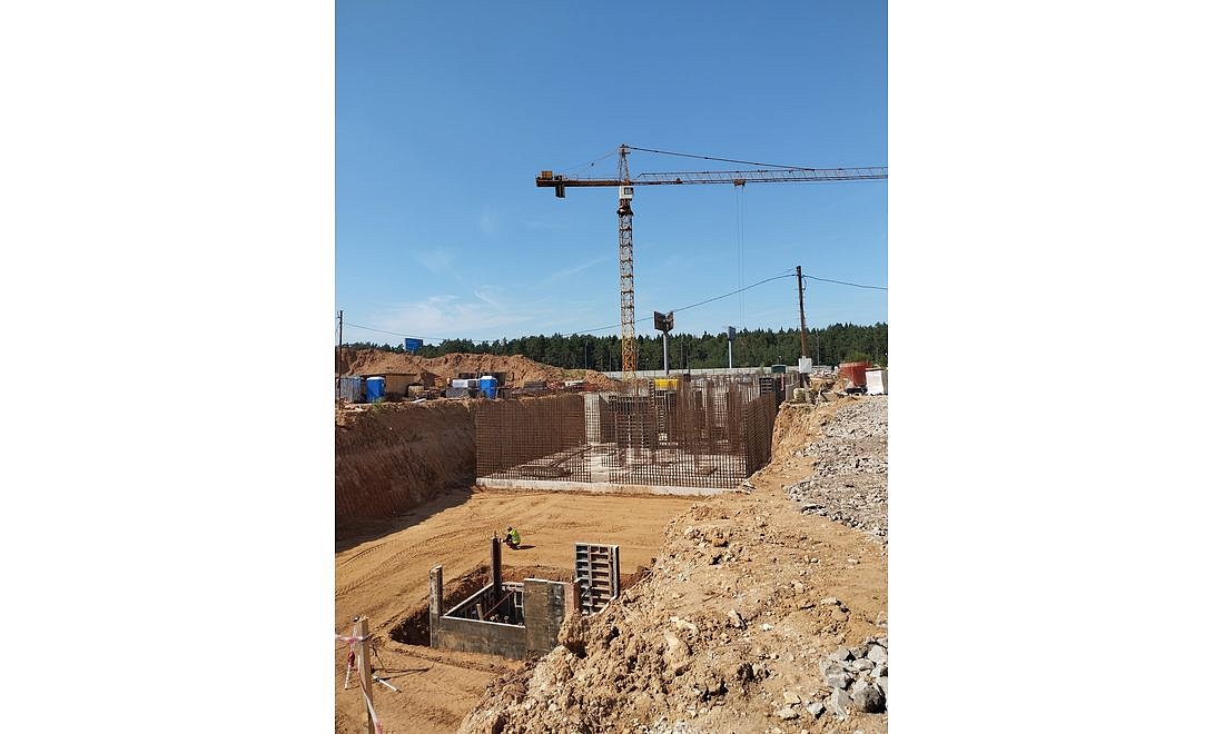 ЖК Riga Hills | Корпус 1 | Ход строительства | Июль 2024