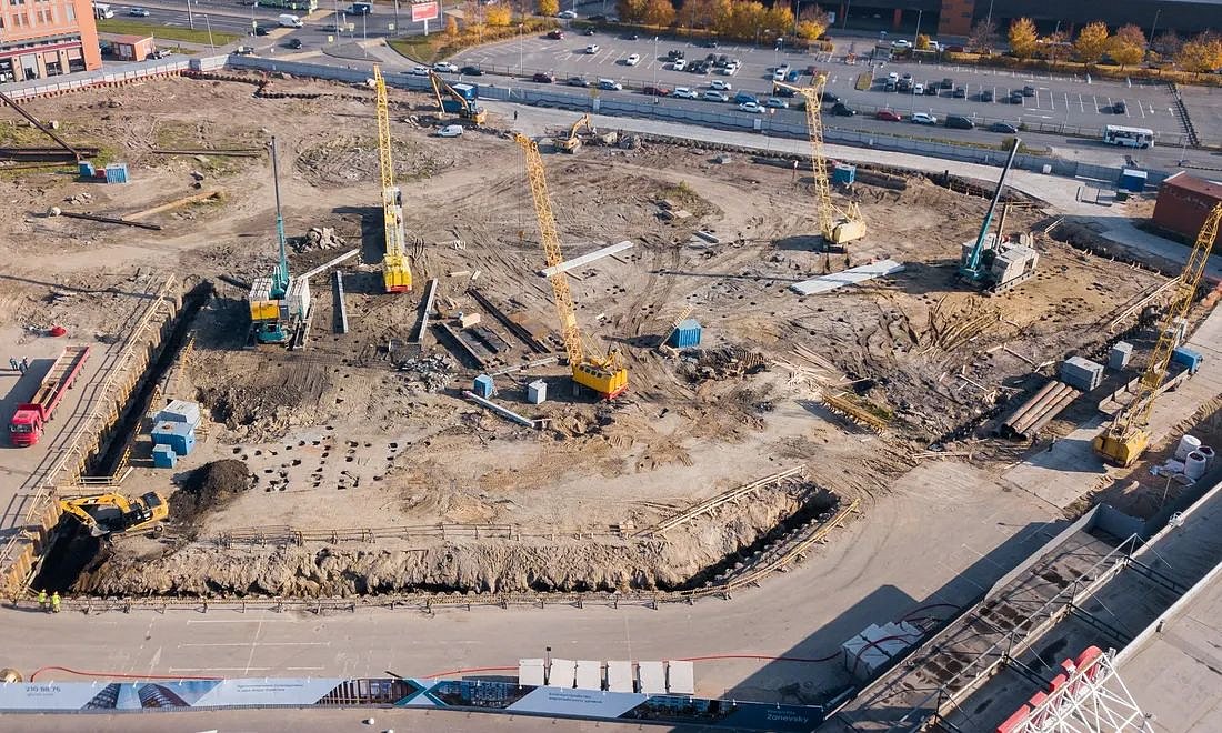 ЖК GloraX City Zanevsky | Ход строительства | Сентябрь 2021
