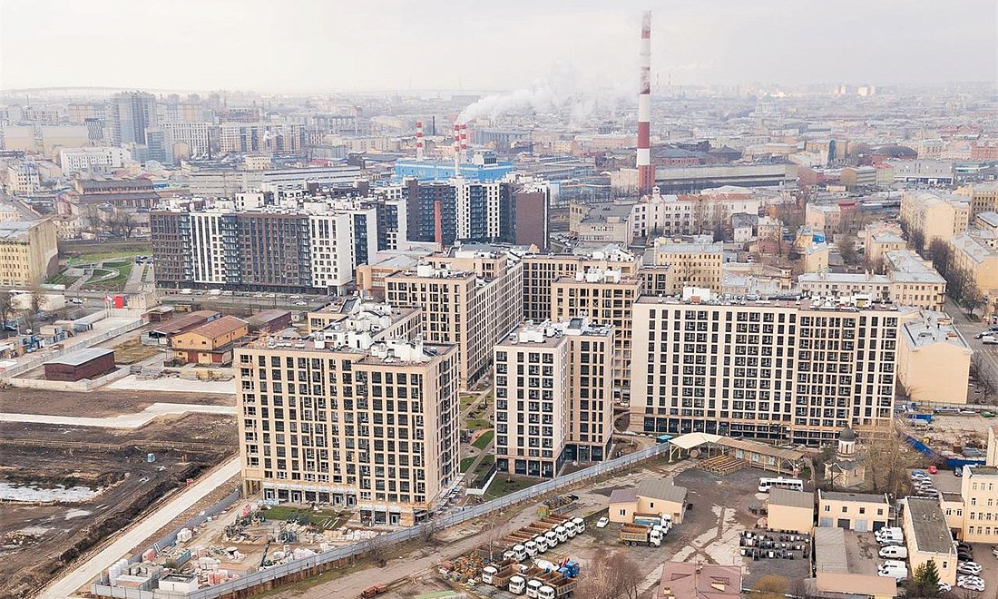 ЖК Ligovsky City | Ход строительства | Декабрь 2020