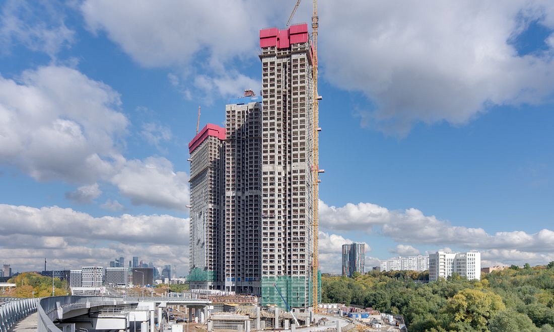 ЖК Will Towers | Ход строительства | Октябрь 2022