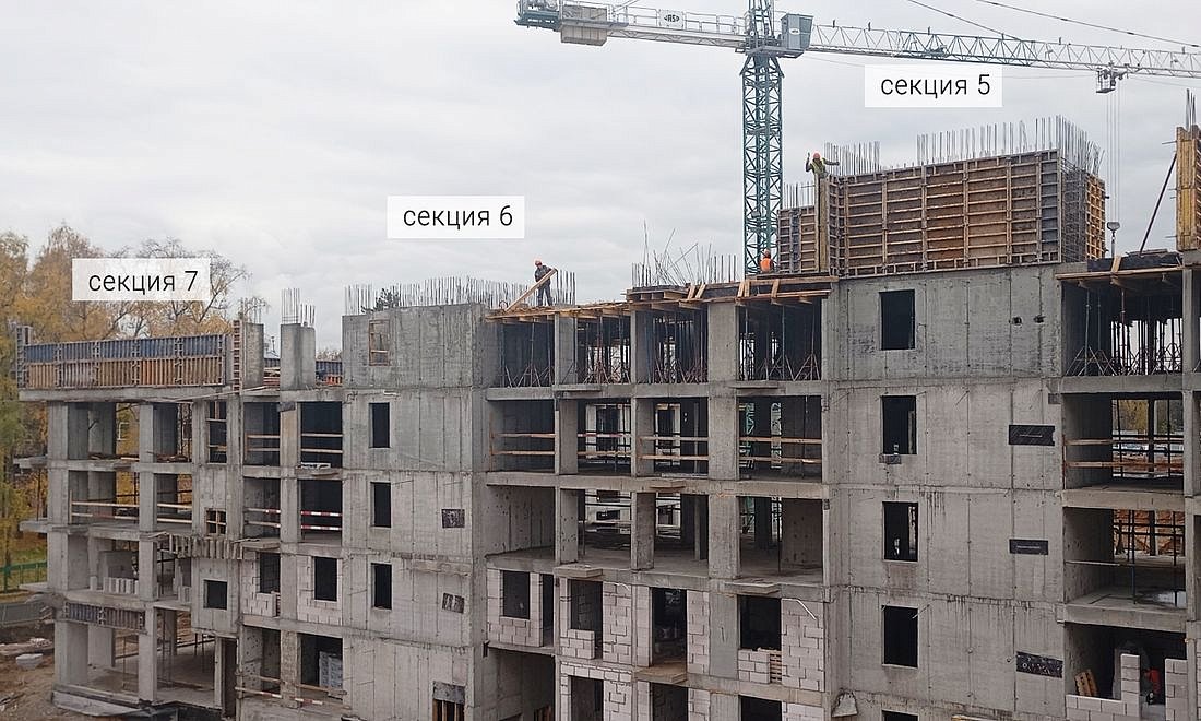 ЖК Киноквартал | Ход строительства | Октябрь 2025