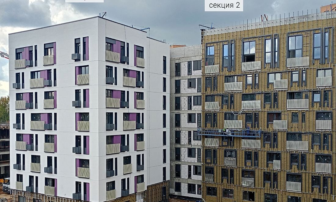 ЖК Киноквартал | Ход строительства | Август 2025