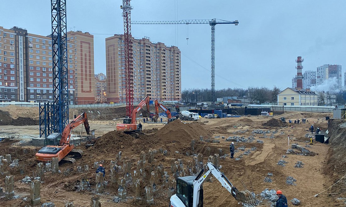 ЖК Аквилон Park / Ход строительства / Ноябрь 2019