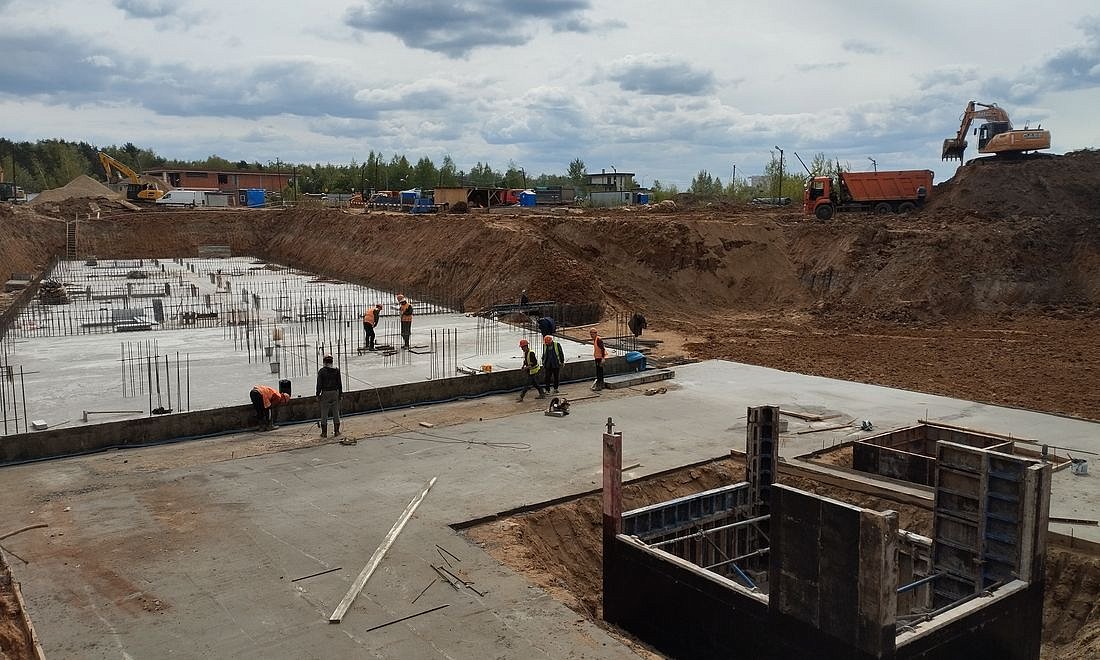 ЖК Riga Hills | Корпус 1 | Ход строительства | Май 2024