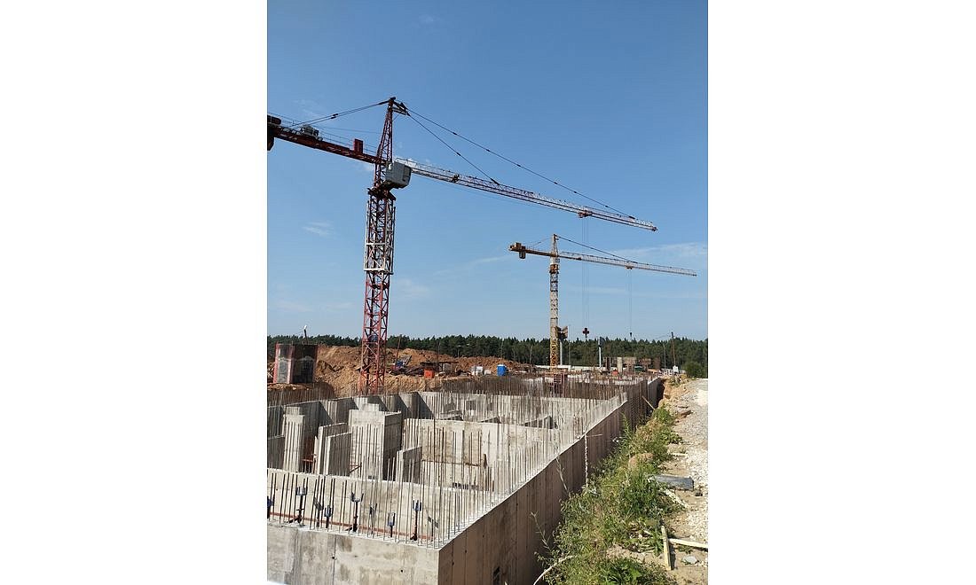ЖК Riga Hills | Корпус 1 | Ход строительства | Август 2024