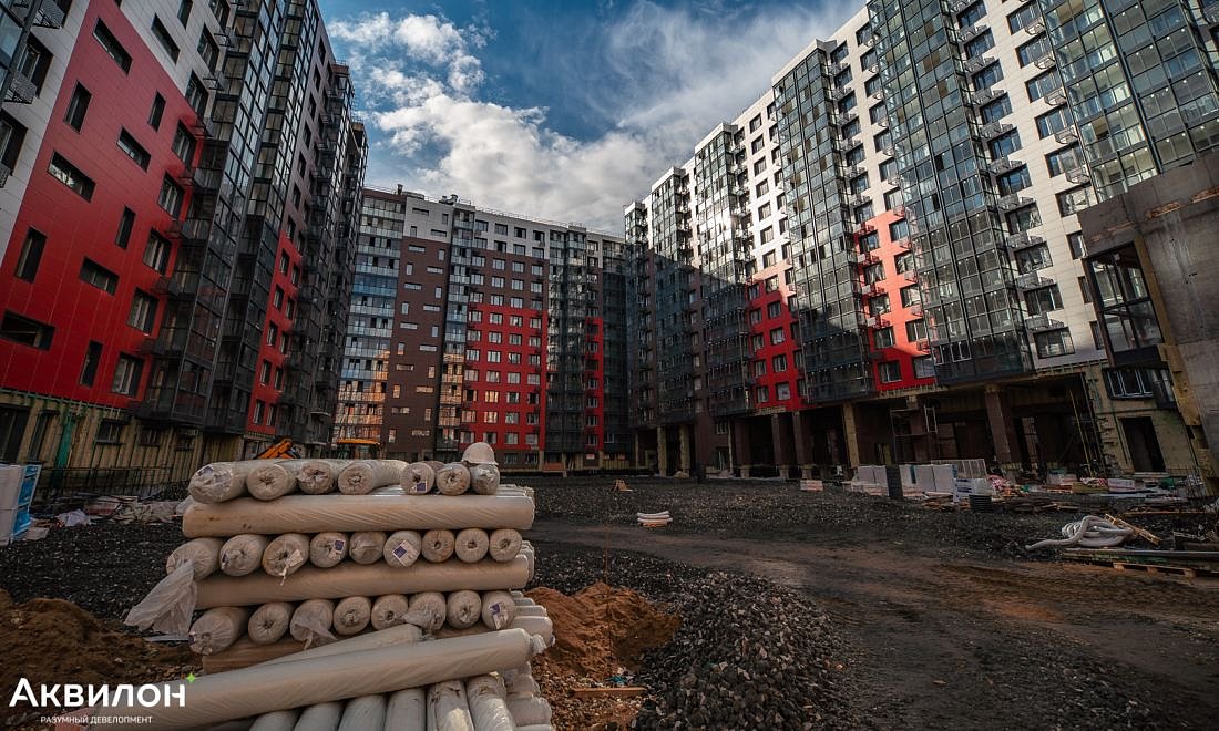 ЖК Аквилон Park / Ход строительства / Май 2022
