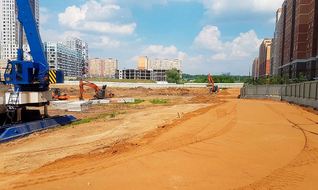 ЖК Аквилон Park / Ход строительства / Май 2019