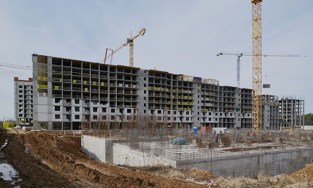 ЖК Riga Hills | Ход строительства | Март 2025
