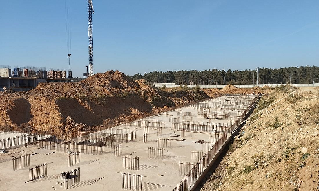 ЖК Riga Hills | Корпус 1 | Ход строительства | Сентябрь 2024