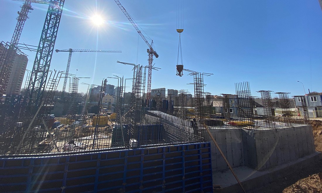 ЖК Аквилон Park / Ход строительства / Март 2020