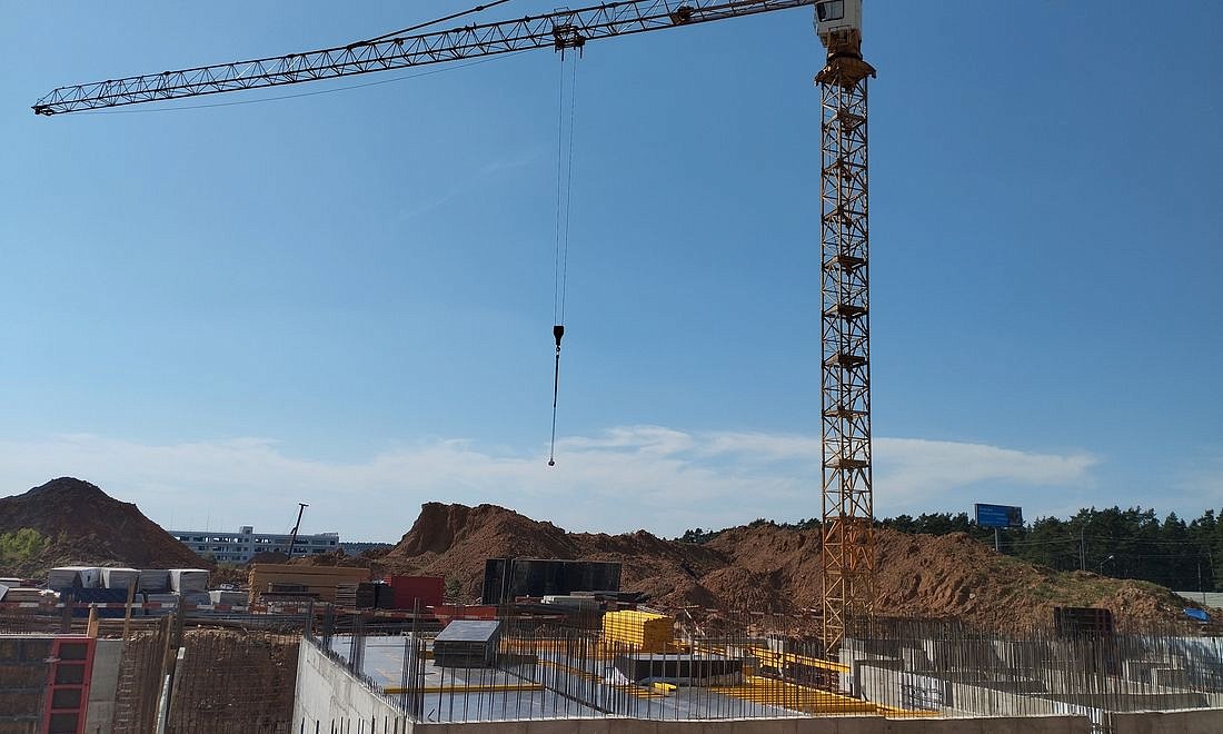 ЖК Riga Hills | Корпус 1 | Ход строительства | Июль 2024