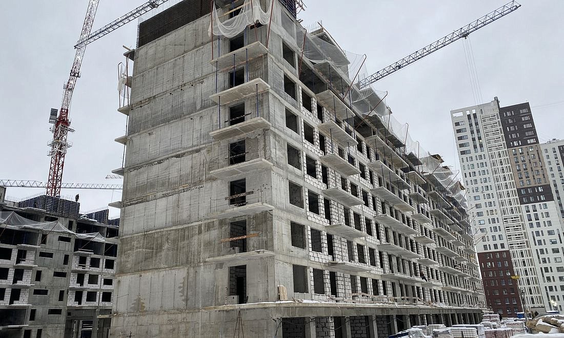 ЖК Аквилон Park / Ход строительства / Декабрь 2020