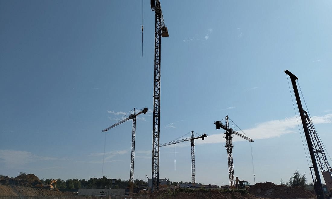 ЖК Riga Hills | Корпус 2 | Ход строительства | Август 2024