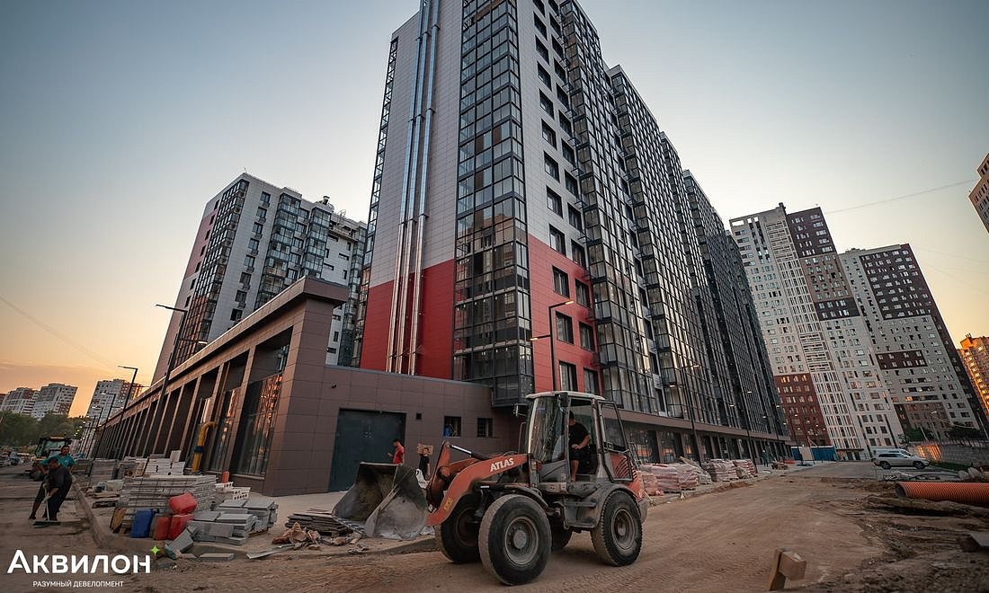 ЖК Аквилон Park / Ход строительства / Август 2022