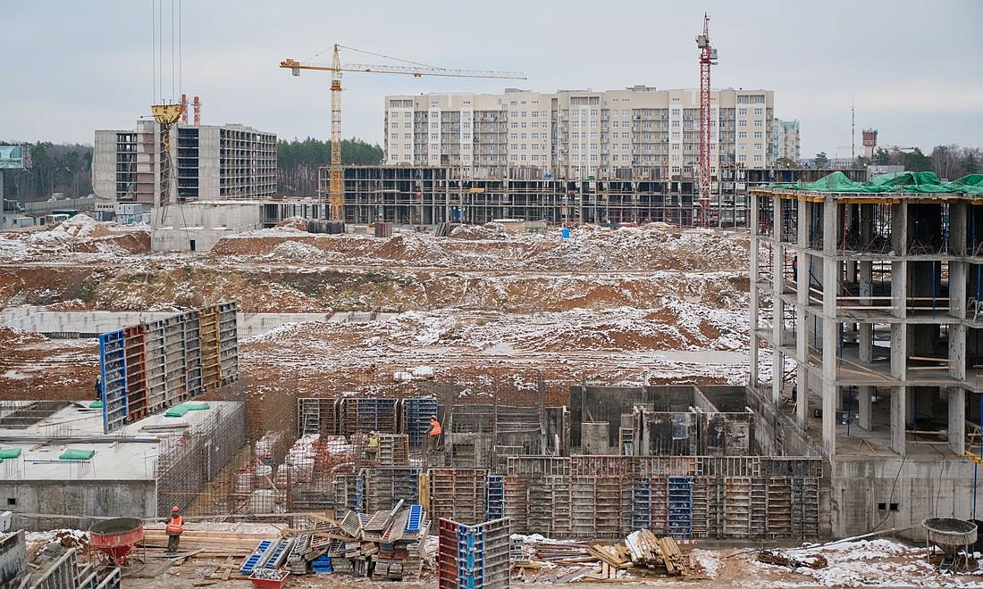 ЖК Riga Hills | Ход строительства | Ноябрь 2024