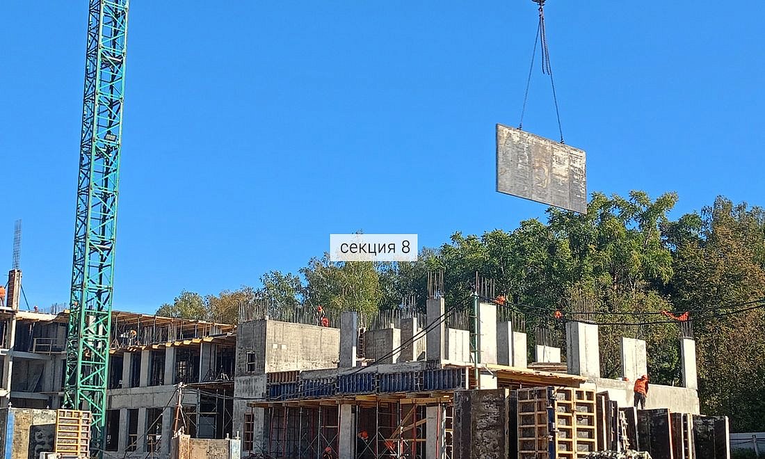 ЖК Киноквартал | Ход строительства | Сентябрь 2025