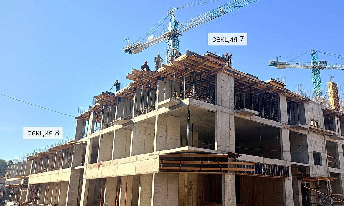 ЖК Киноквартал | Ход строительства | Сентябрь 2025
