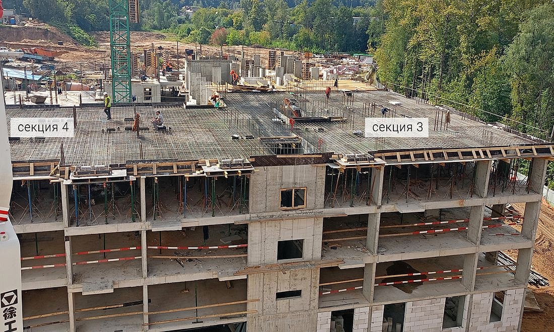 ЖК Киноквартал | Ход строительства | Август 2025