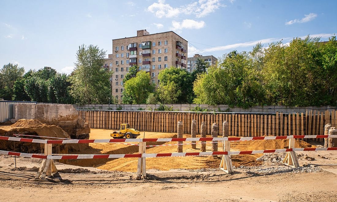 ЖК Павелецкая Сити / Ход строительства / Август 2021