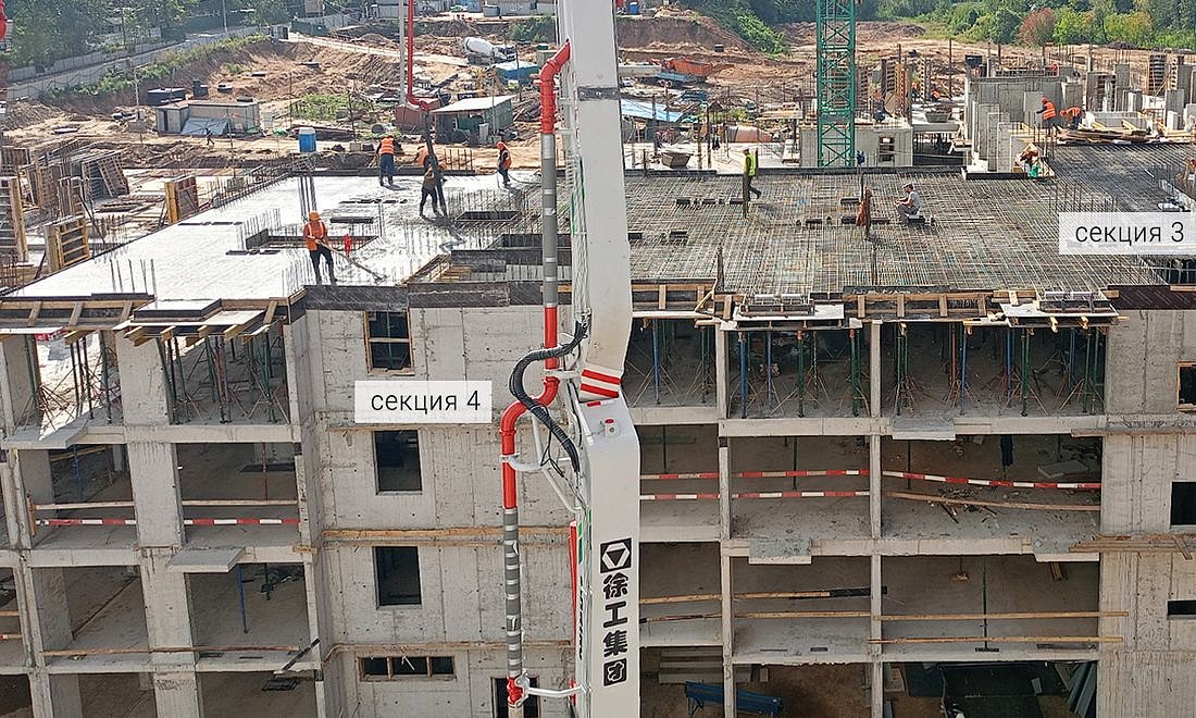ЖК Киноквартал | Ход строительства | Август 2025