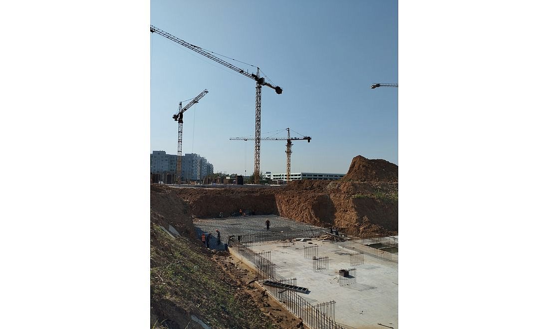 ЖК Riga Hills | Корпус 1 | Ход строительства | Август 2024