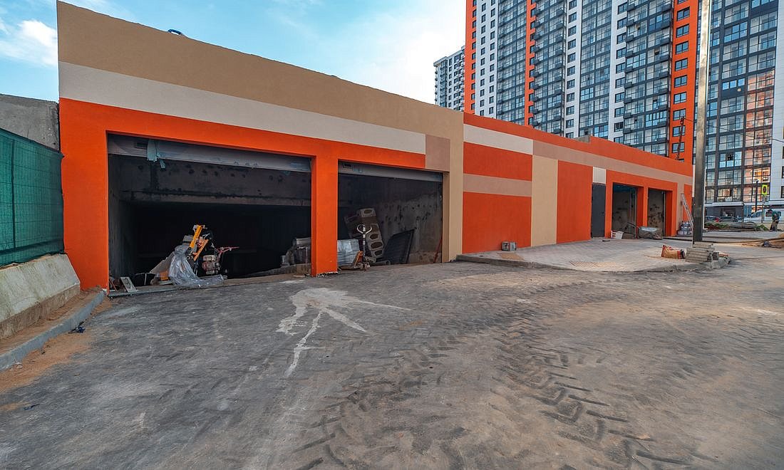 ЖК «Аквилон Митино» | Парковка | Ход строительства | Август 2023
