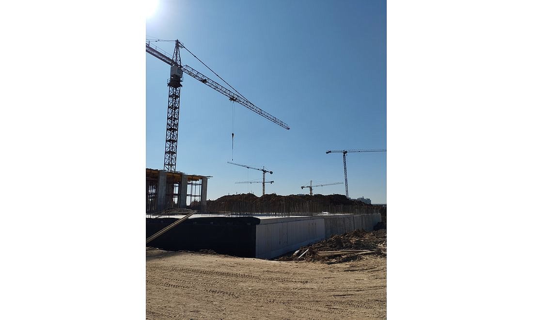 ЖК Riga Hills | Корпус 1 | Ход строительства | Сентябрь 2024
