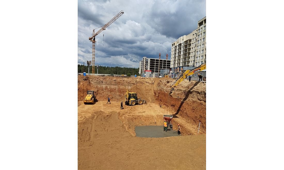 ЖК Riga Hills | Корпус 1 | Ход строительства | Июнь 2024