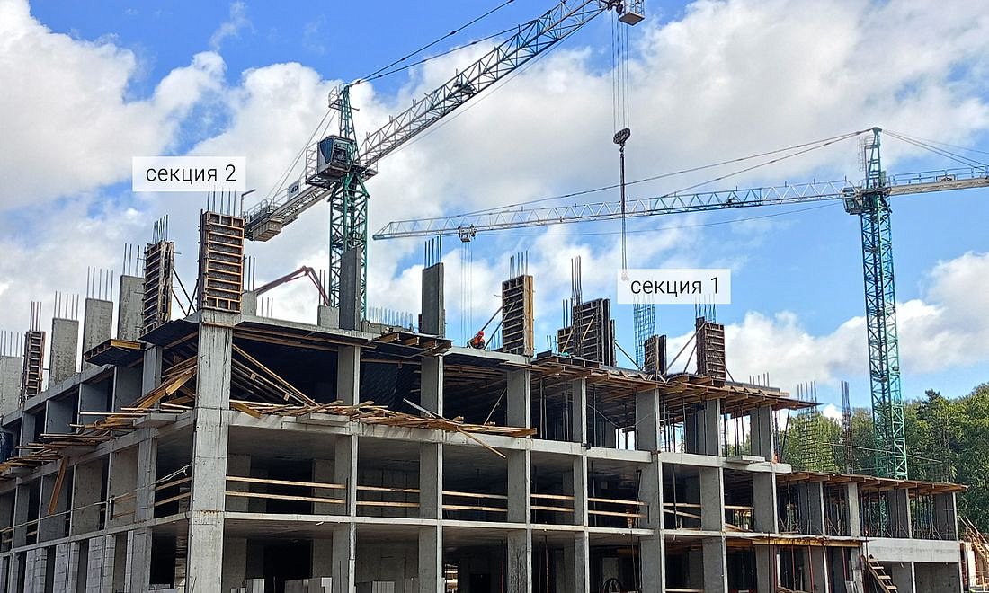 ЖК Киноквартал | Ход строительства | Август 2025