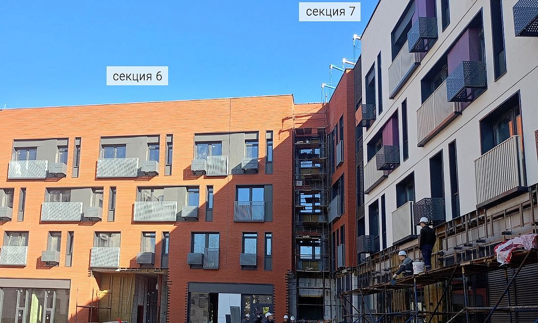 ЖК Киноквартал | Ход строительства | Сентябрь 2025