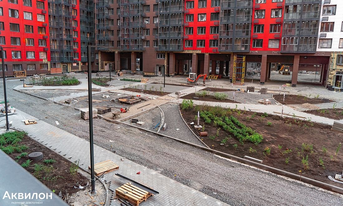 ЖК Аквилон Park / Ход строительства / Июль 2022
