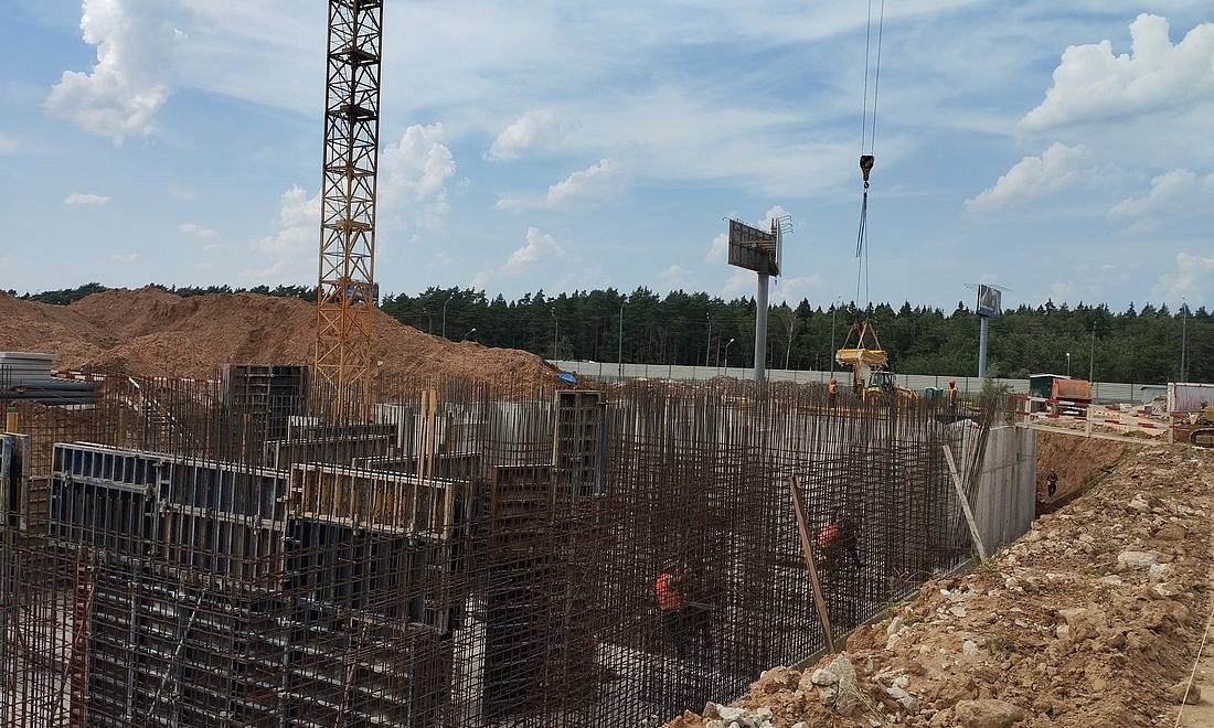 ЖК Riga Hills | Корпус 1 | Ход строительства | Июль 2024