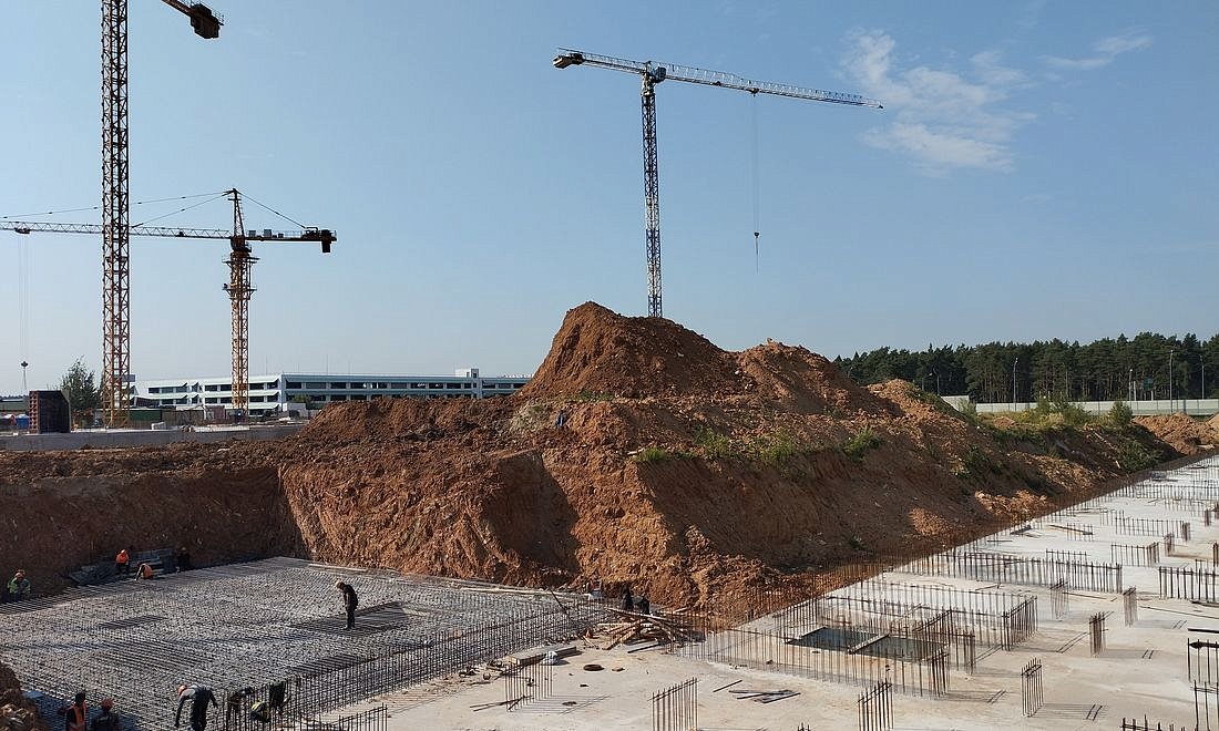 ЖК Riga Hills | Корпус 1 | Ход строительства | Август 2024