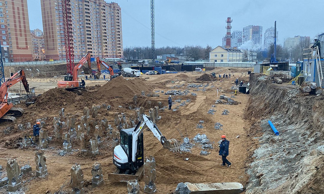 ЖК Аквилон Park / Ход строительства / Ноябрь 2019