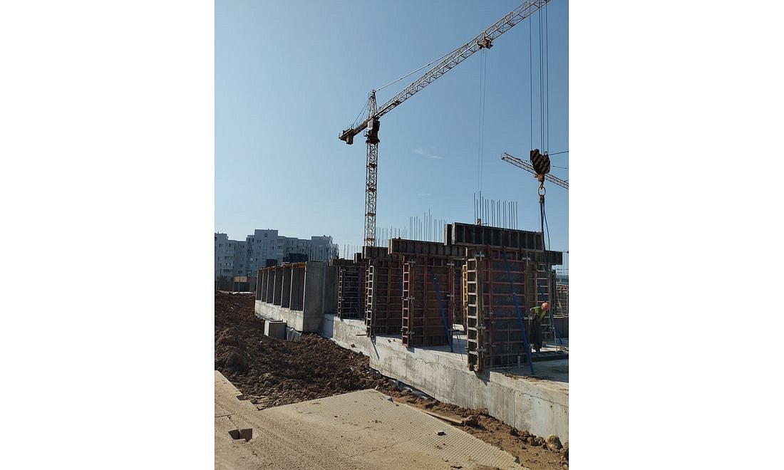 ЖК Riga Hills | Корпус 2 | Ход строительства | Август 2024